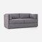Scandinavian Haga Sofa in Grey Melange 2