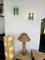 Hammered Glass and Gilt Wrought Iron Sconces from Longobard, Italy, 1970s, Set of 2, Image 12