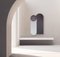 Hermès Decor O Wall Cabinet in Grey - Milan Design Week Limited Edition 1