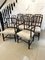 George III Mahogany Dining Chairs, 1780s, Set of 8 4