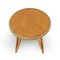 Round Wooden Coffee Table by Augusto Romano, 1940s, Image 4