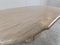 Vintage Oval Travertine Dining Table, 1970s, Image 8