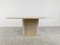 Vintage Oval Travertine Dining Table, 1970s 10