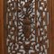 Four Panel Screen with Flower Vase Carvings 4