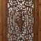 Four Panel Screen with Flower Vase Carvings 5