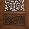 Four Panel Screen with Flower Vase Carvings 7