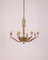 Italian Chandelier in Gilt Brass, 1950s, Image 2