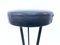 Vintage Bar Stools in Aluminum and Leather, 1970s, Set of 2, Image 7