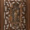 Chinese Screen with Carved Figures 4