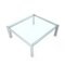 Steel and Glass Coffee Table by Alberto Rosselli for Saporiti, 1970s 6