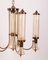Japanese Chandelier in Brass and Glass, 1960s 11