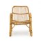 527 Rattan Armchair by Werther Toffoloni and Piero Palange for Gervasoni, 1950s, Set of 2, Image 6