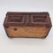 Handmade Tramp Art Wood Box, Image 2