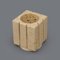 Box, Pen Holder and Paperweight in Travertine, 1970s, Set of 3 13