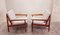 Armchairs in Teak by Arne Vodder for Glostrup, 1960s, Set of 2 2