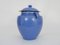 Pot Vintage avec Vernisse Bleu 2