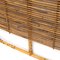 Rattan and Leather Coat Rack by Tito Agnoli for Bonacina, 1950s 11