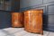 Louis Philippe Corner Cabinets, Set of 2 10