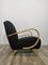 Black Armchair by Jindrich Halabala, 1940s 12