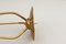 Bauhaus Flooring Candlestick in Brass by Alfred Schäffer, 1940s 9