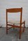 Oak Chairs and Stool from Vanda Watervliet, Belgium, 1960s, Set of 9 15