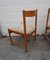 Oak Chairs and Stool from Vanda Watervliet, Belgium, 1960s, Set of 9 13