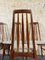 Eva Dining Chairs in Teak by Niels Koefoed for Hornslet, 1970s, Set of 4, Image 4