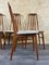 Eva Dining Chairs in Teak by Niels Koefoed for Hornslet, 1970s, Set of 4 3