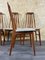 Eva Dining Chairs in Teak by Niels Koefoed for Hornslet, 1970s, Set of 4, Image 3