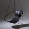 Hängender Sling Chair aus Leder von Studio Stirling 3