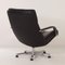 Black Leather F154 Swivel Chairs by Geoffrey Harcourt for Artifort, 1980s, Set of 2 11