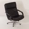 Black Leather F154 Swivel Chairs by Geoffrey Harcourt for Artifort, 1980s, Set of 2, Image 9
