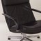 Black Leather F154 Swivel Chairs by Geoffrey Harcourt for Artifort, 1980s, Set of 2, Image 14