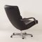 Black Leather F154 Swivel Chairs by Geoffrey Harcourt for Artifort, 1980s, Set of 2 12