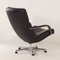 Black Leather F154 Swivel Chairs by Geoffrey Harcourt for Artifort, 1980s, Set of 2, Image 12