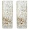 Gilded and Textured Glass Wall Lights attributed to J. T. Kalmar, Austria, 1960s, Set of 2, Image 1