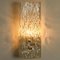 Lampade da parete in vetro dorato e testurizzato attribuite a JT Kalmar, Austria, anni '60, set di 2, Immagine 7