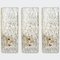 Gilded and Textured Glass Wall Lights attributed to J. T. Kalmar, Austria, 1960s, Set of 2, Image 5