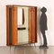 Garderobe aus Holz, Italien, 1950er-1960er 2