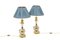 Lamps in Metal and Gilded Bronze, 1880, Set of 2 1