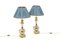Lamps in Metal and Gilded Bronze, 1880, Set of 2, Image 1