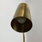 Hollywood Regency Sputnik Tischlampe aus Messing im Stilnovo Stil, Italien, 1970er 11