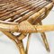 Moderner Italienischer Mid-Century Garten Couchtisch aus Rattan, 1960er 7