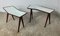 Tables d'Appoint par Gio Ponti pour Fontana Arte, 1950s, Set de 2 2