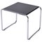 American Bauhaus Black Laccio Side Table by Marcel Breuer for Knoll, 1940s 1