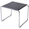 American Bauhaus Black Laccio Side Table by Marcel Breuer for Knoll, 1940s, Image 1