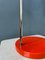 Mid-Century Space Age Desk Lamp in Red Chrome with Swing Arm, 1970s, Image 9
