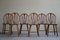 19th Century English Edwardian Windsor Dining Room Chairs in Oak, 1920s, Set of 6 20