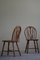 19th Century English Edwardian Windsor Dining Room Chairs in Oak, 1920s, Set of 6, Image 11