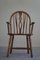 19th Century English Edwardian Windsor Armchair in Oak, 1920s, Image 6